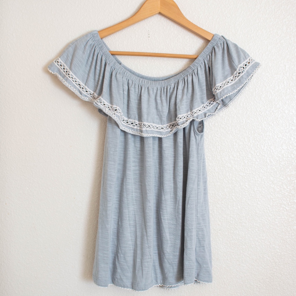 Faded Glory Off Shoulder Blouse